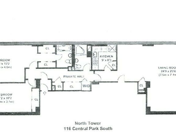 2nd image of 116 Central Park S APT 15N