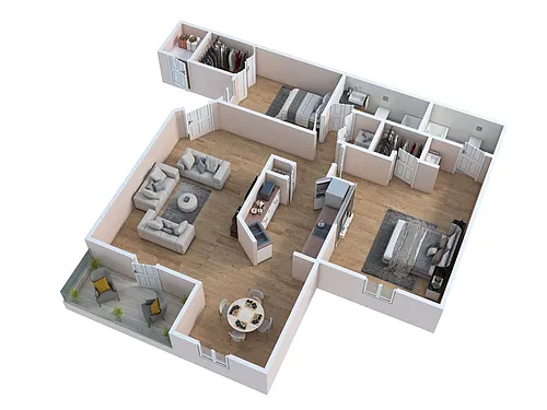 Floor plan The Arches