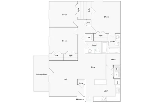 Floor plan Derry