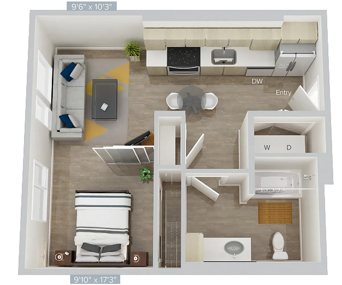 Floor plan A21