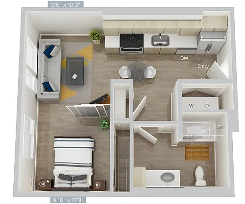 Floor plan A21