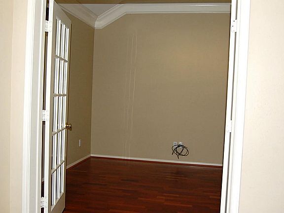 Office room with French doors.