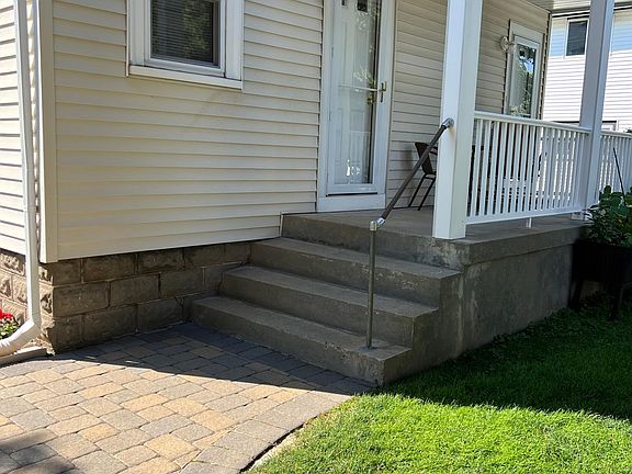 Back entrance leading out to back yard and easy access to driveway