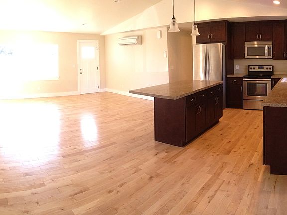 view from garage entrance