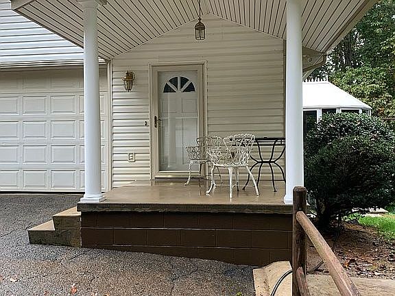 Side porch entrance