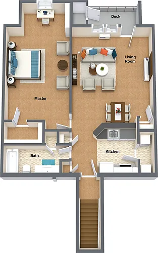 Floor plan Muscadelle- Townhome