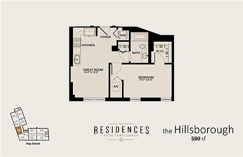 Floor plan The Hillsborough