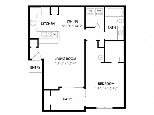 Floor plan A3 Upgraded
