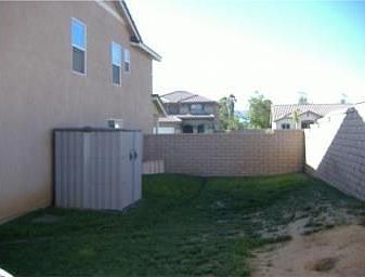 Left side of property