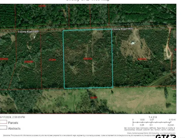 22/AC County Road 4855, Timpson, TX 75975