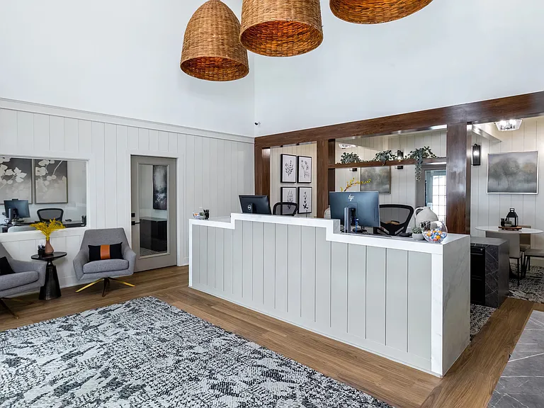 Step into our exclusive leasing hub where our friendly staff is dedicated to guiding prospective residents to exceptional living at Lenox West.