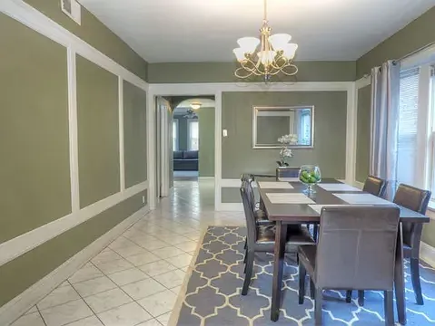 Dinning room (walls currently light grey, will be painted light blue)
