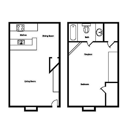 Floor plan B