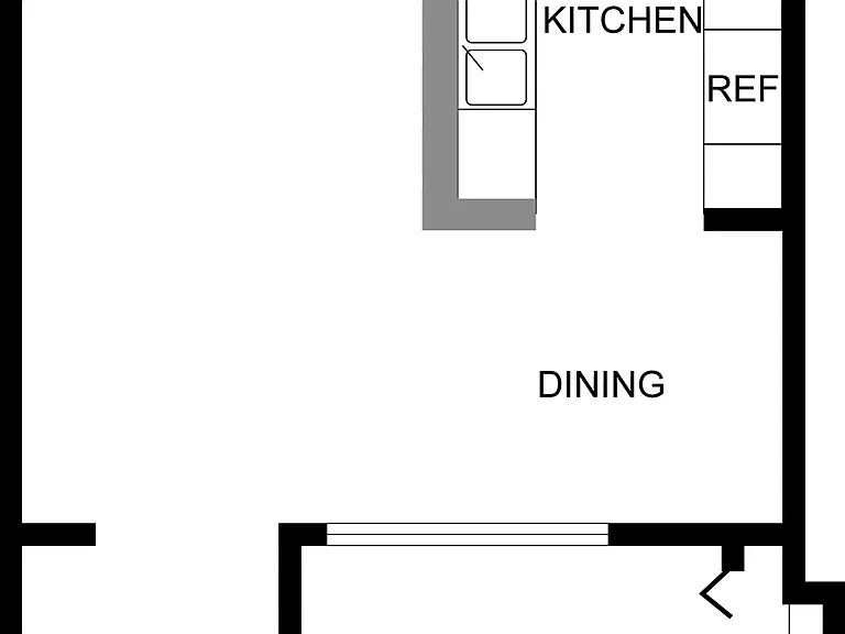 B1 | 1-Bedroom Floorplan B1 | 1-Bedroom Floorplan