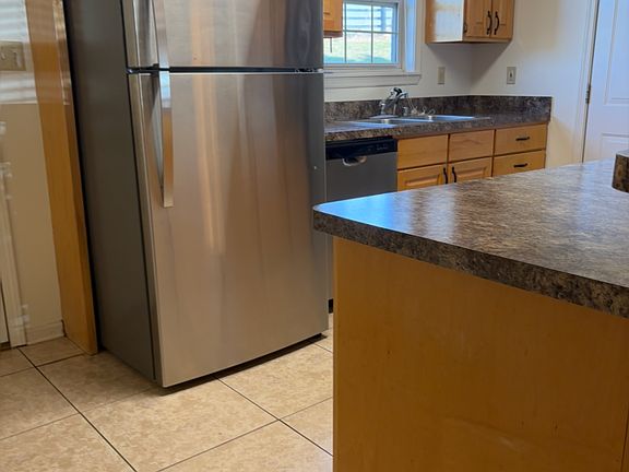 Large refrigerator and freezer
