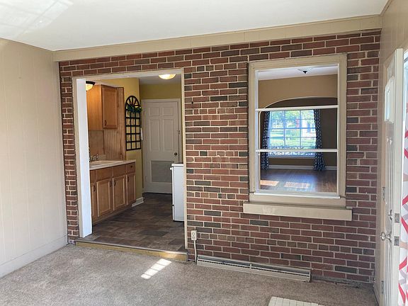 Family room leading into kitchen