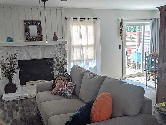 Living room is huge and has lots of natural light. I have my office in the front part of the living room.