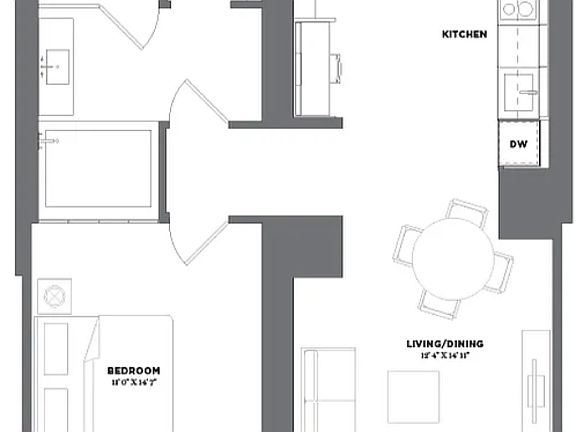 2nd image of 15 William St APT 11C