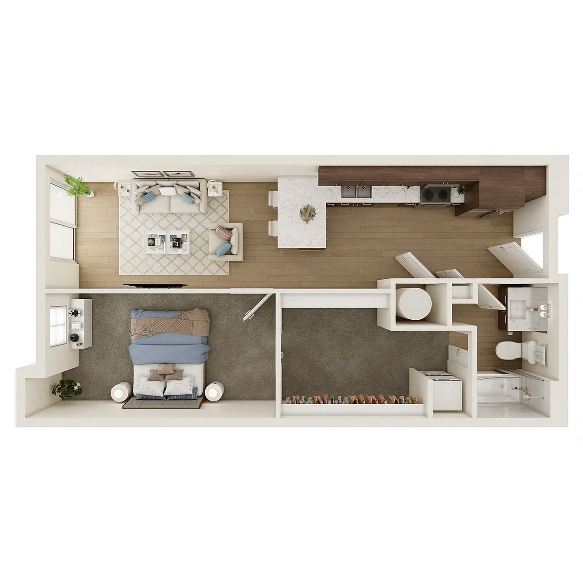 Floor plan Hopper