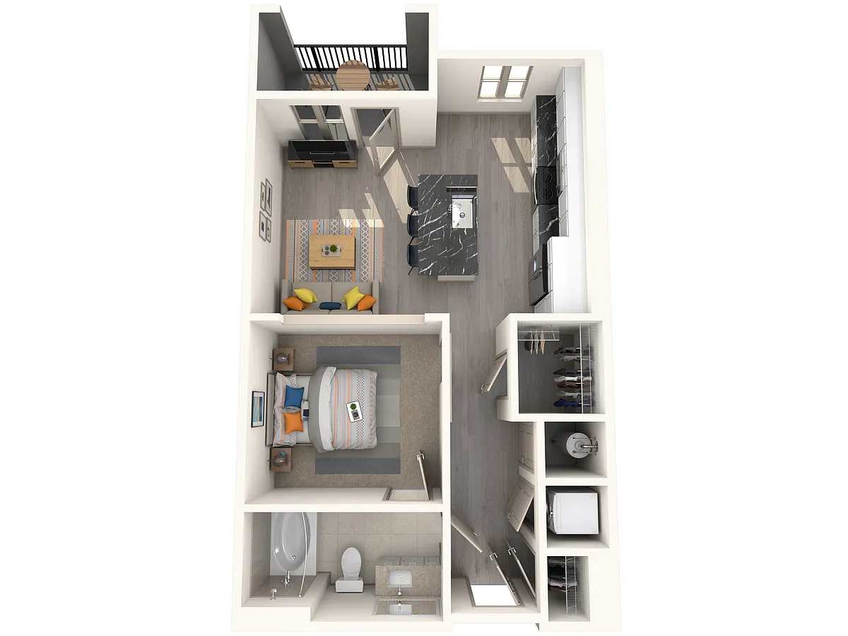 Floor plan S1A