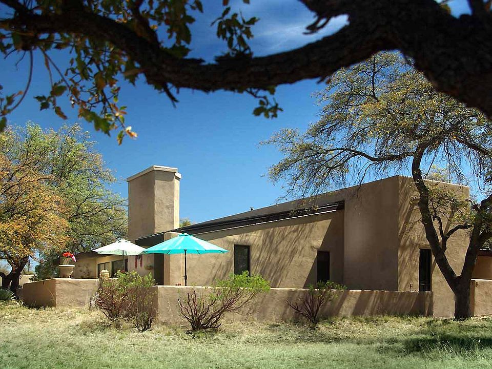 Southwest side of the house.