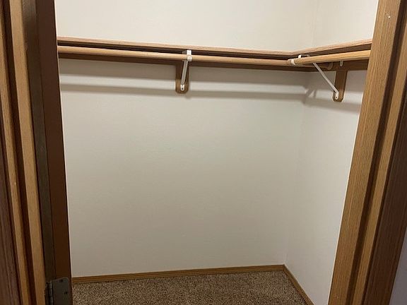 walk in closet in master
