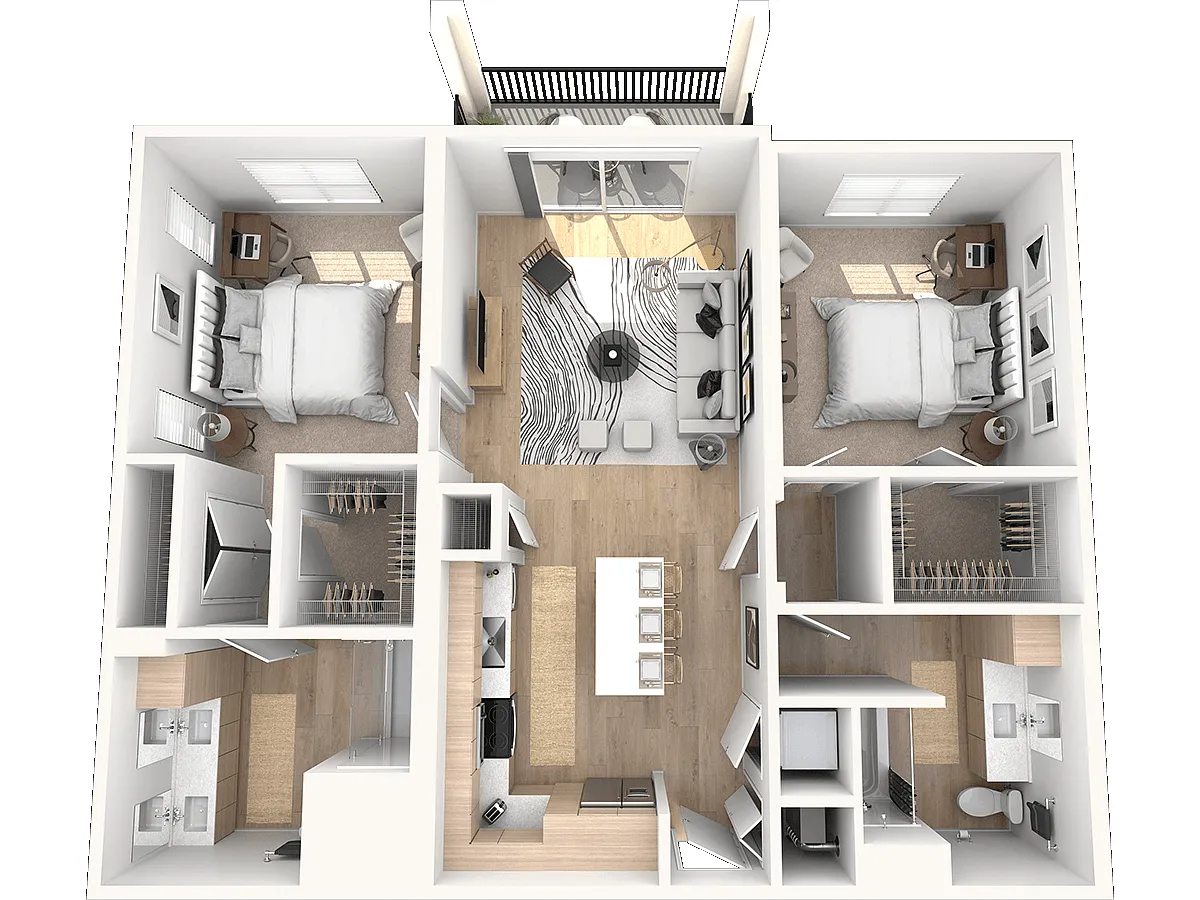 Floor plan The Monterey