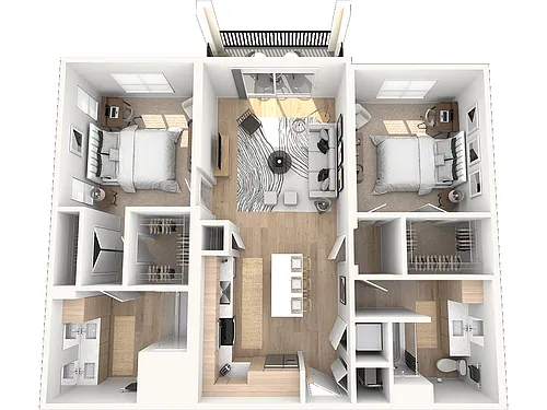 Floor plan The Monterey