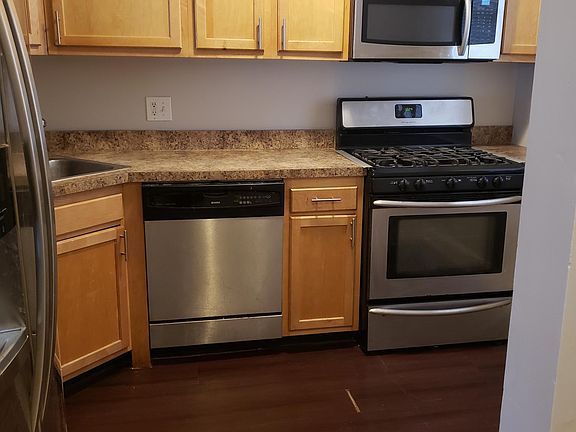 Kitchen with SS appliances