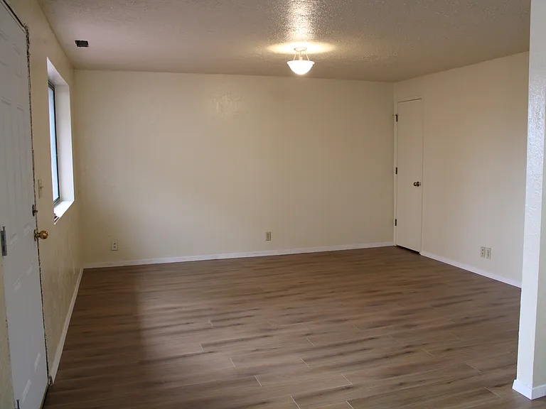 Living Room with closet