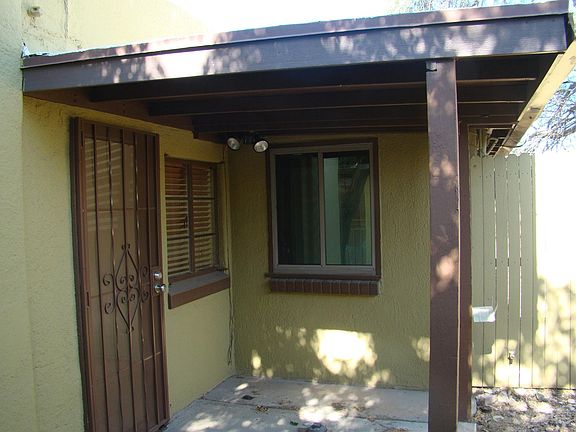 Back porch off of first bedroom