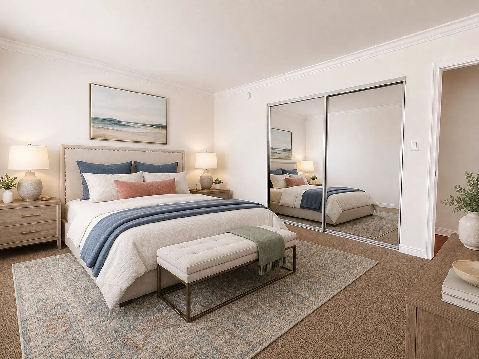 Spacious Beverly Hills 1 Bedroom with Covered Parking at 216 S. Gale Dr Beverly Hills, CA 90211 — Photo 4