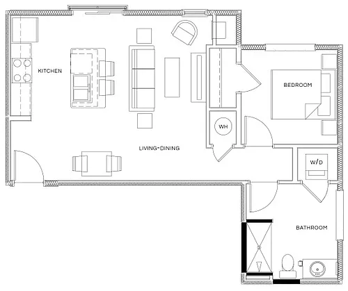 Floor plan The Love Park