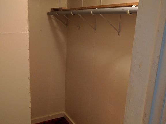 Master bedroom walk in closet