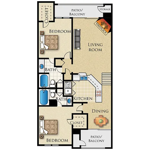 Floor plan Plan B-3