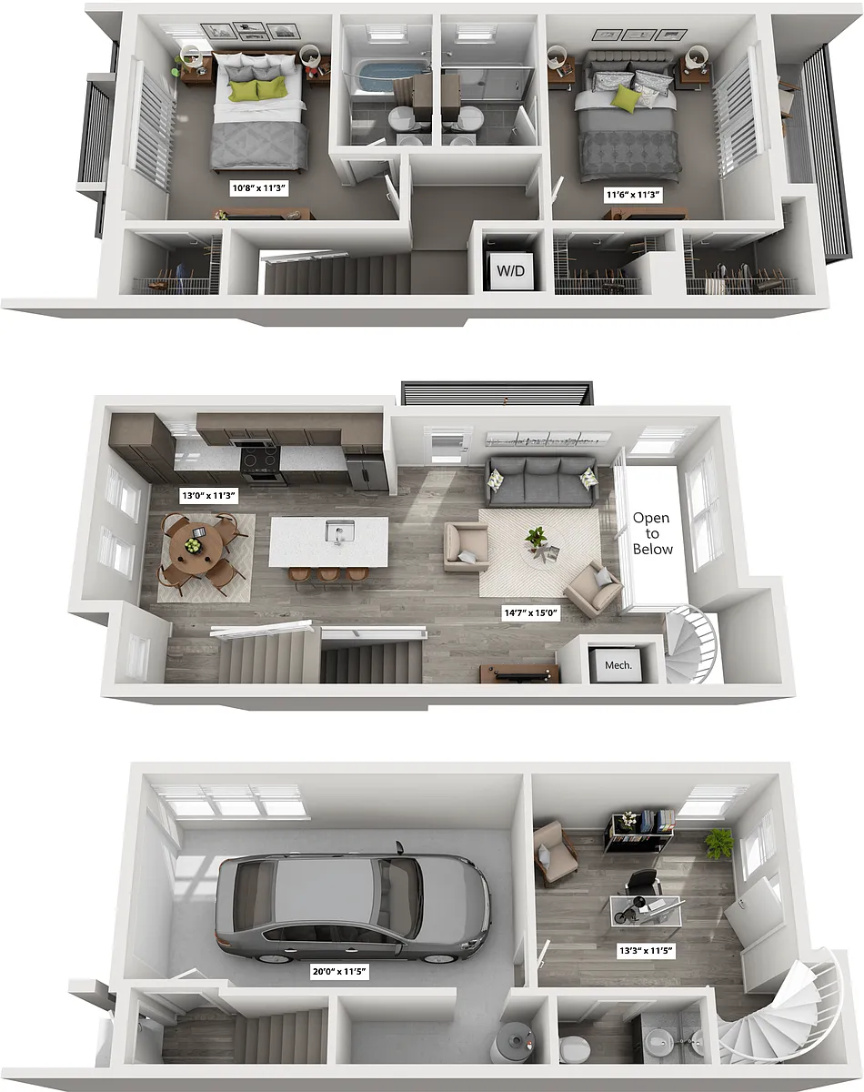 Floor plan B3F