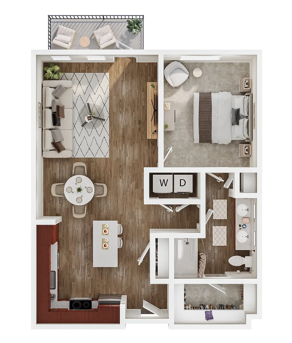 Floor plan A1G - Bell Lancaster