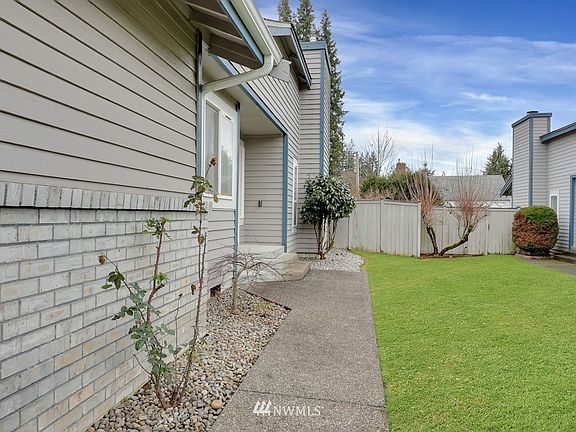 Sidewalk leading to front entry.