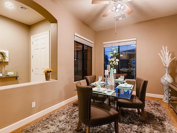 Entry & Dining Area w/Views to Courtyard
