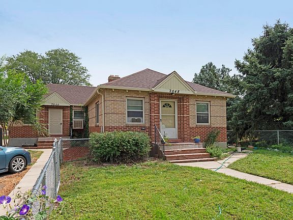 Front yard before xeriscape.