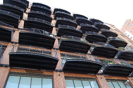 West facing balcony