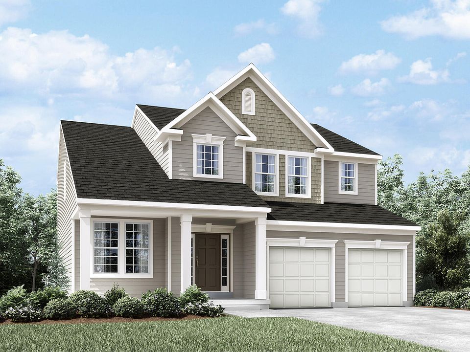 new home with siding and shakes