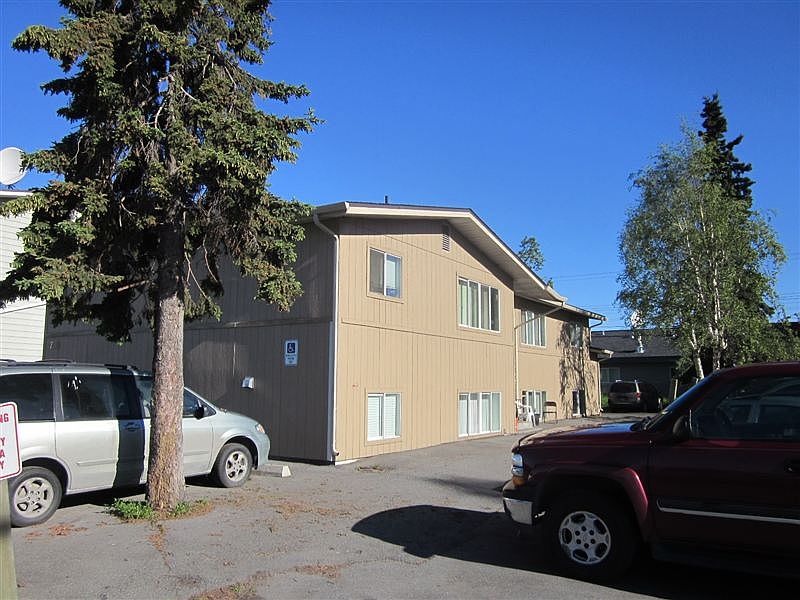 Outside Building Entry area