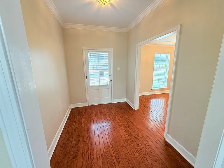 Entry With Dining/Office to the Right. Real Wood Floors