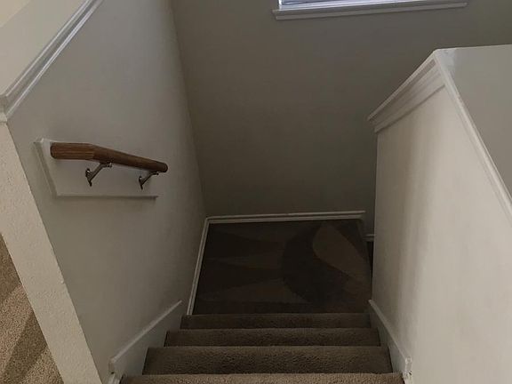stair has a landing area