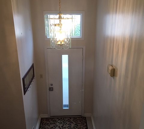 Front Door from Kitchen