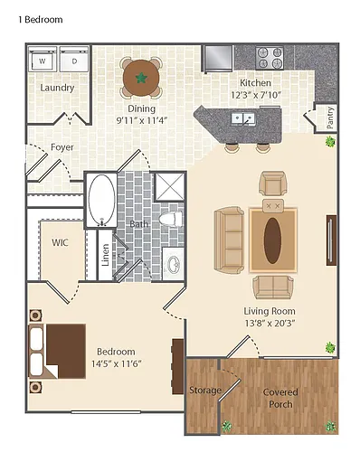 Floor plan A1