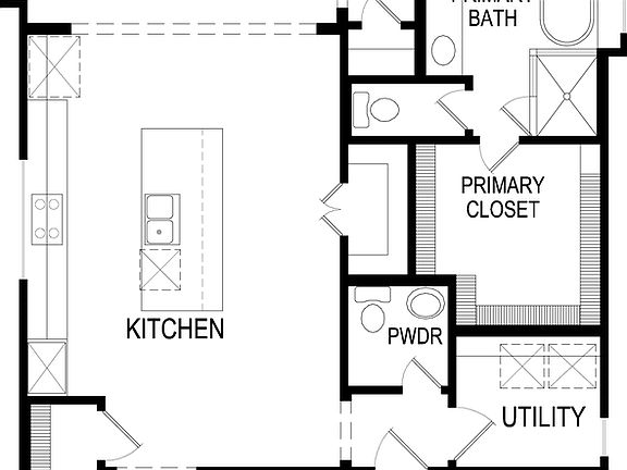 Collin F First Floor Plan