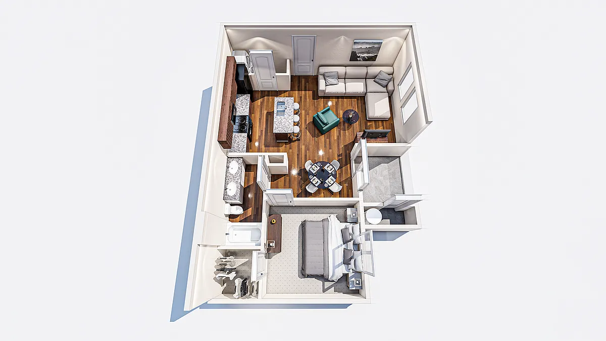 Floor plan Live Oak