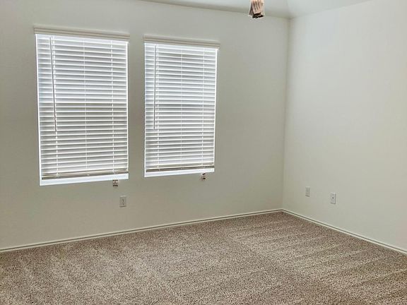 Main bedroom sits at the back of house